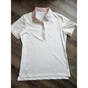 Peter Millar womens golf polo EUC